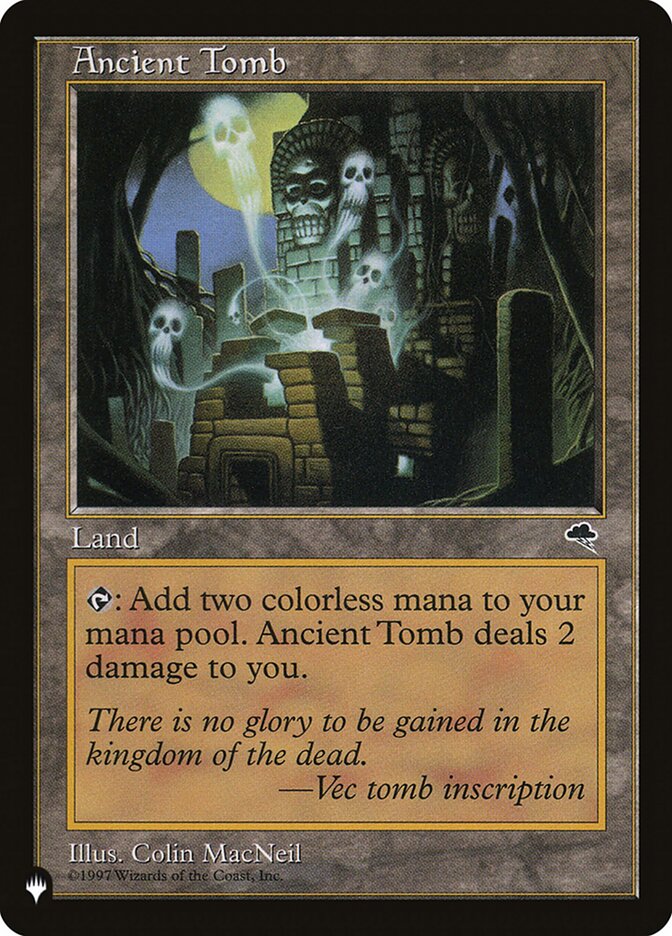 Ancient Tomb [The List] | Boutique FDB TCG