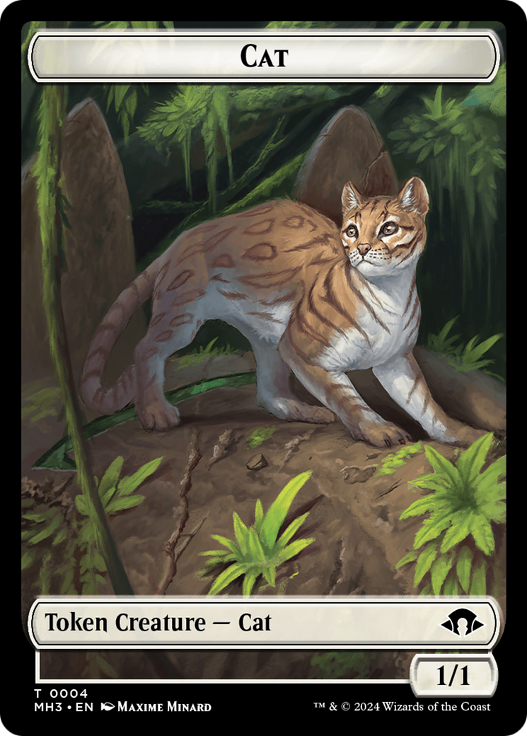 Cat Token [Modern Horizons 3 Tokens] | Boutique FDB TCG