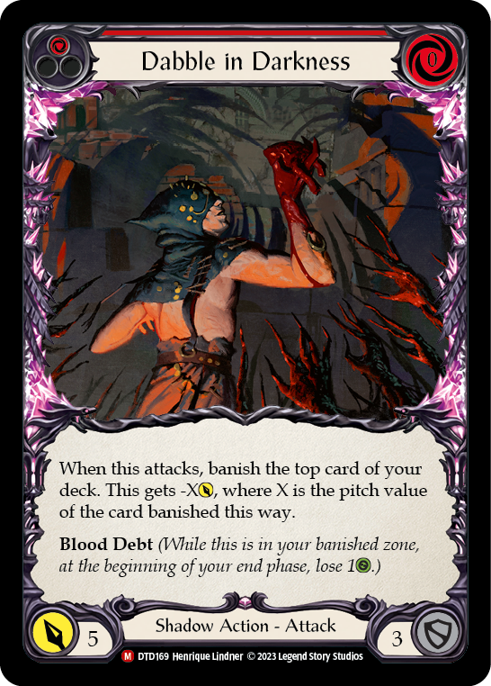 Dabble in Darkness [DTD169] (Dusk Till Dawn) | Boutique FDB TCG