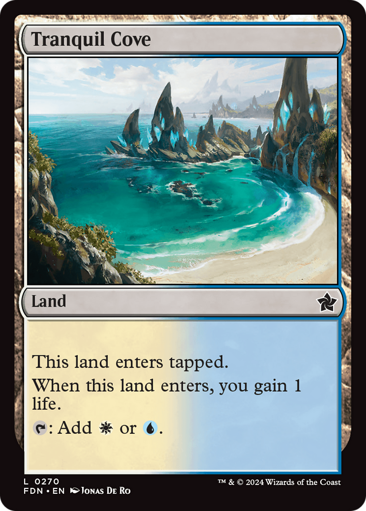 Tranquil Cove [Foundations] | Boutique FDB TCG