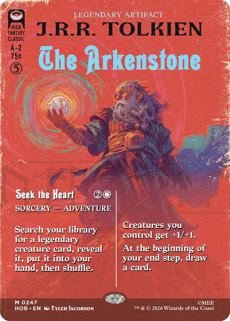 The Arkenstone (Borderless) [The Hobbit] | Boutique FDB TCG