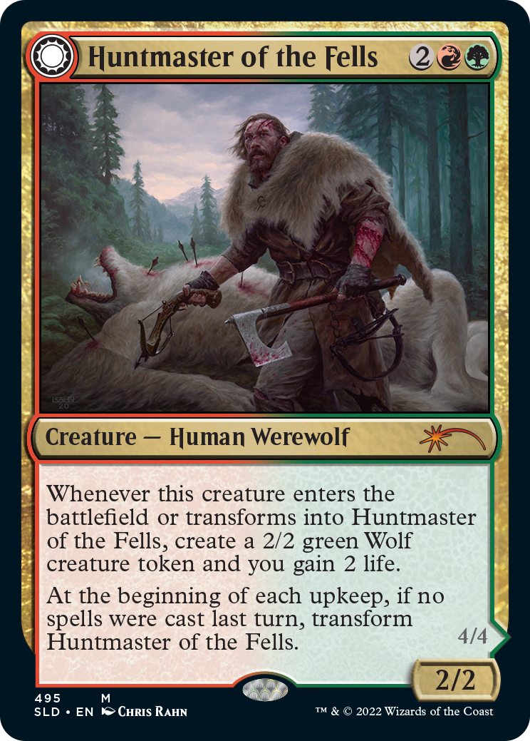 Huntmaster of the Fells // Ravager of the Fells [Secret Lair Drop Series] | Boutique FDB TCG