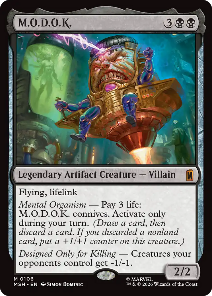 M.O.D.O.K. [Marvel Super Heroes] | Boutique FDB TCG