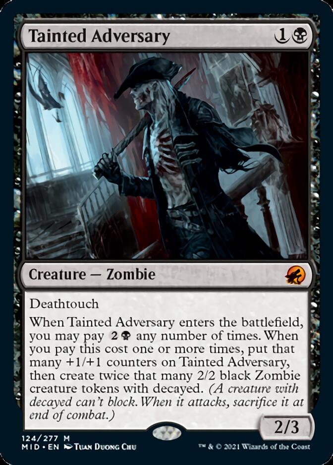 Tainted Adversary [Innistrad: Midnight Hunt] | Boutique FDB TCG