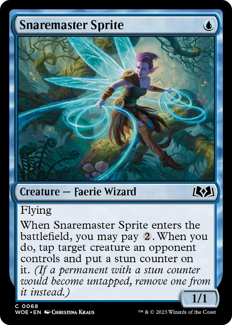 Snaremaster Sprite [Wilds of Eldraine] | Boutique FDB TCG