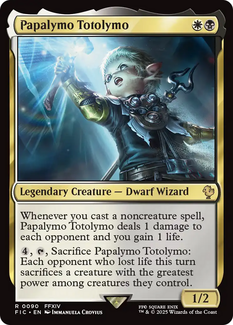 Papalymo Totolymo [FINAL FANTASY Commander] | Boutique FDB TCG