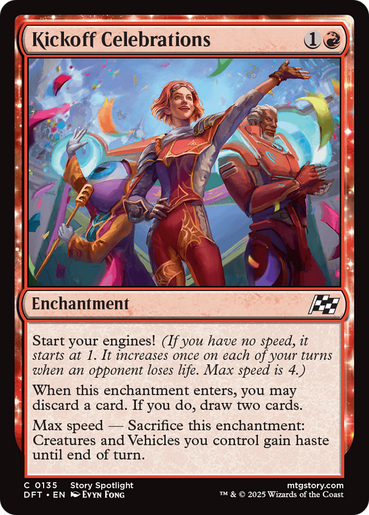 Kickoff Celebrations [Aetherdrift] | Boutique FDB TCG