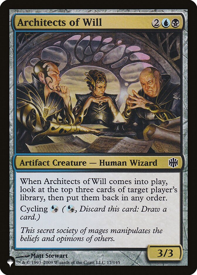 Architects of Will [The List] | Boutique FDB TCG