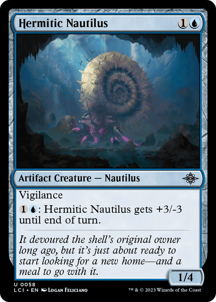 Hermitic Nautilus [The Lost Caverns of Ixalan] | Boutique FDB TCG