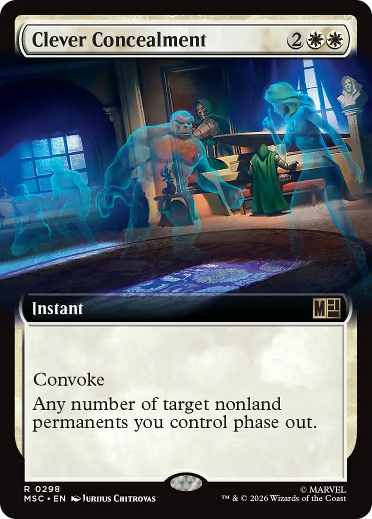 Clever Concealment (Extended Art) [Marvel Super Heroes Commander] | Boutique FDB TCG