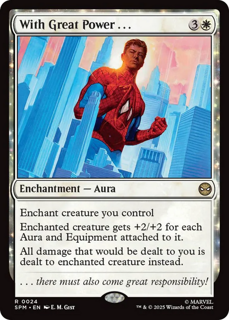 With Great Power... [Marvel's Spider-Man] | Boutique FDB TCG