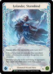 Iyslander, Stormbind [HER060] (Promo)  Cold Foil | Boutique FDB TCG