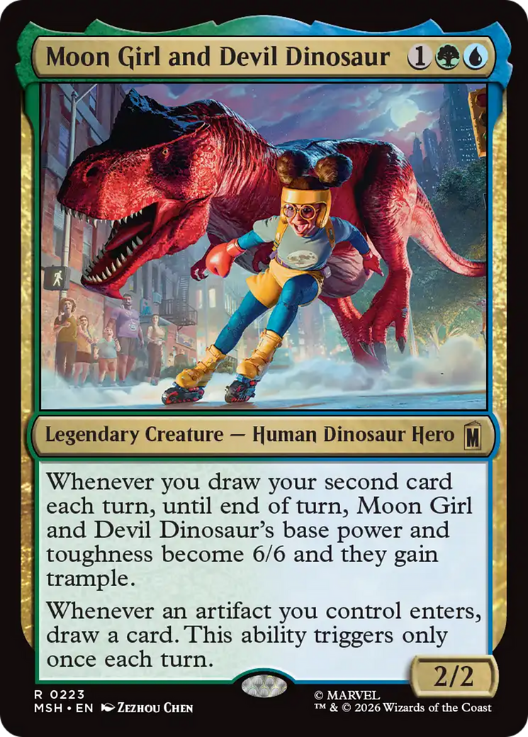 Moon Girl and Devil Dinosaur [Marvel Super Heroes] | Boutique FDB TCG
