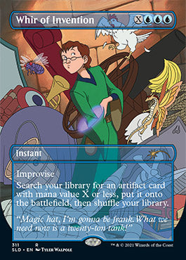 Whir of Invention (Borderless) [Secret Lair Drop Series] | Boutique FDB TCG