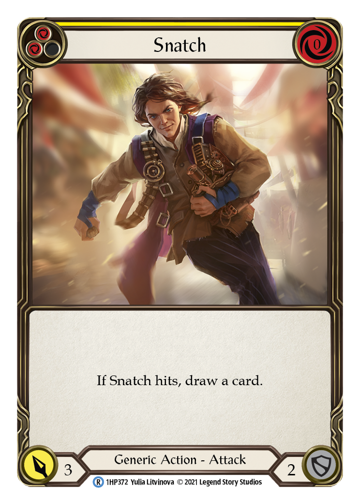 Snatch (Yellow) [1HP372] (History Pack 1) | Boutique FDB TCG