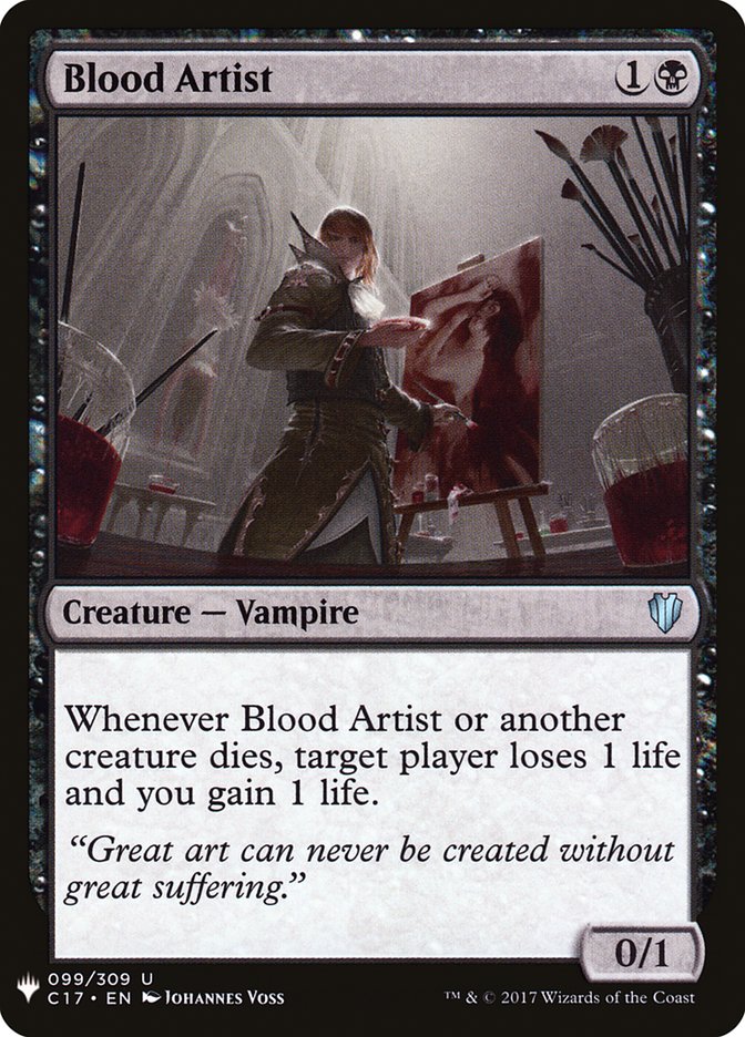 Blood Artist [Mystery Booster] | Boutique FDB TCG
