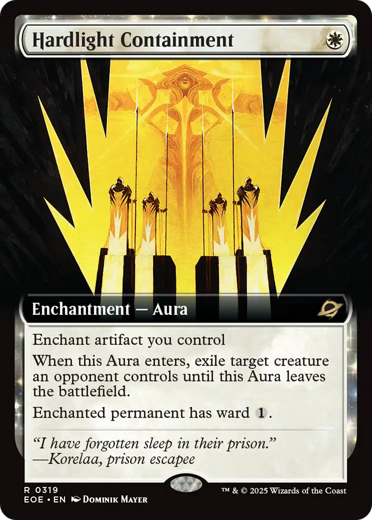 Hardlight Containment (Extended Art) [Edge of Eternities] | Boutique FDB TCG
