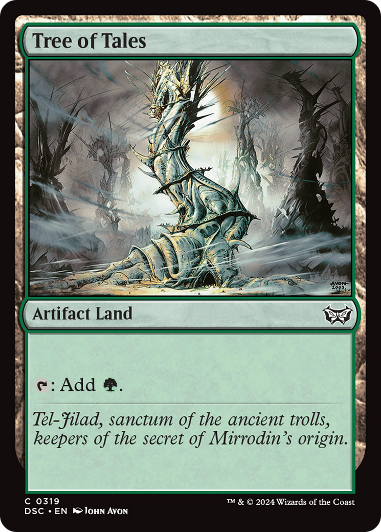 Tree of Tales [Duskmourn: House of Horror Commander] | Boutique FDB TCG