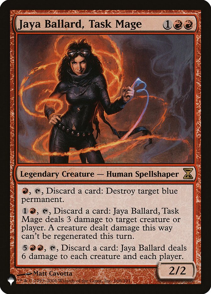 Jaya Ballard, Task Mage [The List] | Boutique FDB TCG