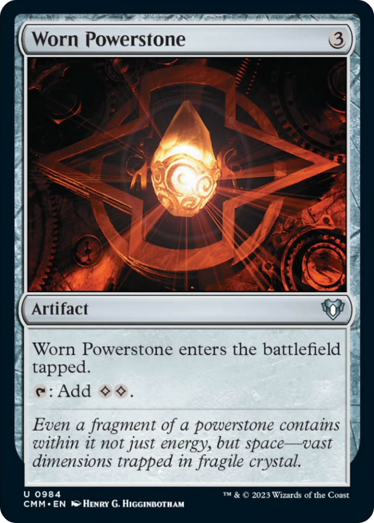 Worn Powerstone [Commander Masters] | Boutique FDB TCG