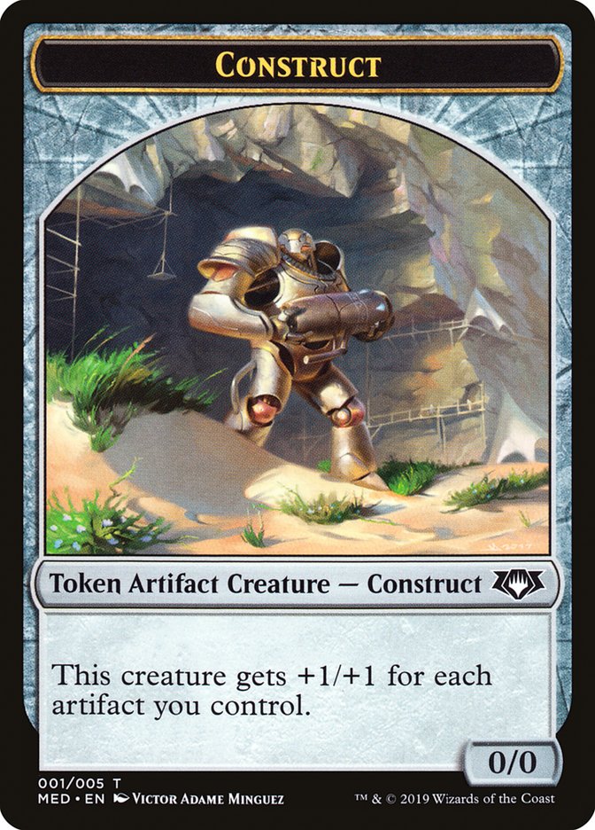 Construct Token (1) [Mythic Edition Tokens] | Boutique FDB TCG