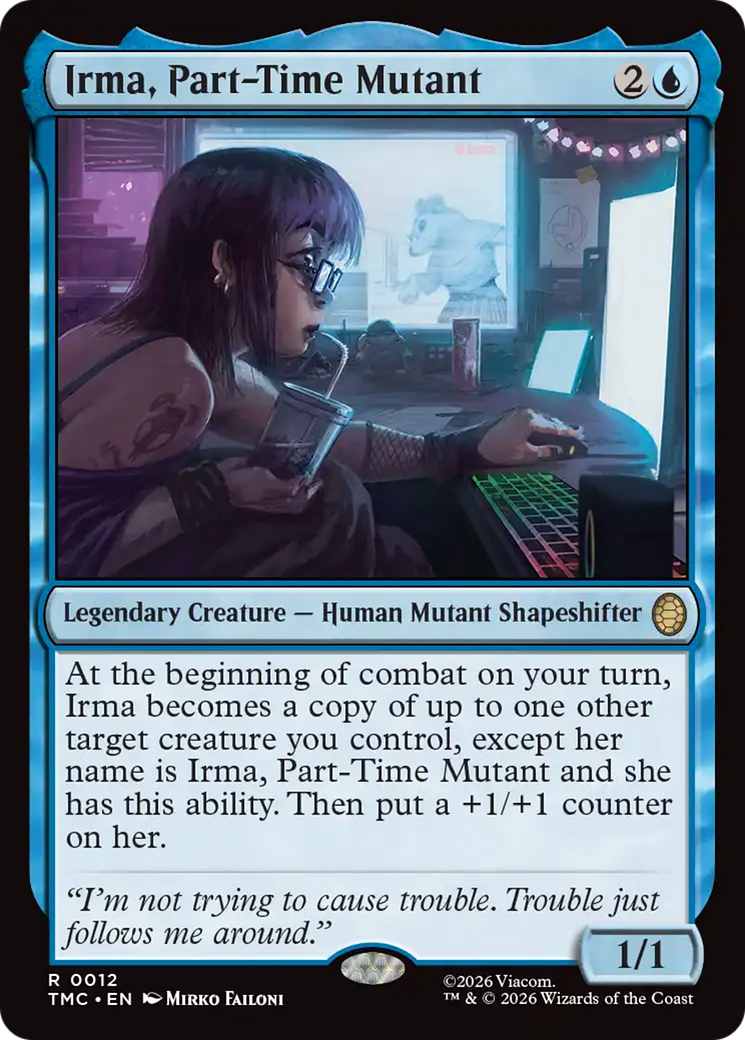 Irma, Part-Time Mutant [Teenage Mutant Ninja Turtles Commander] | Boutique FDB TCG