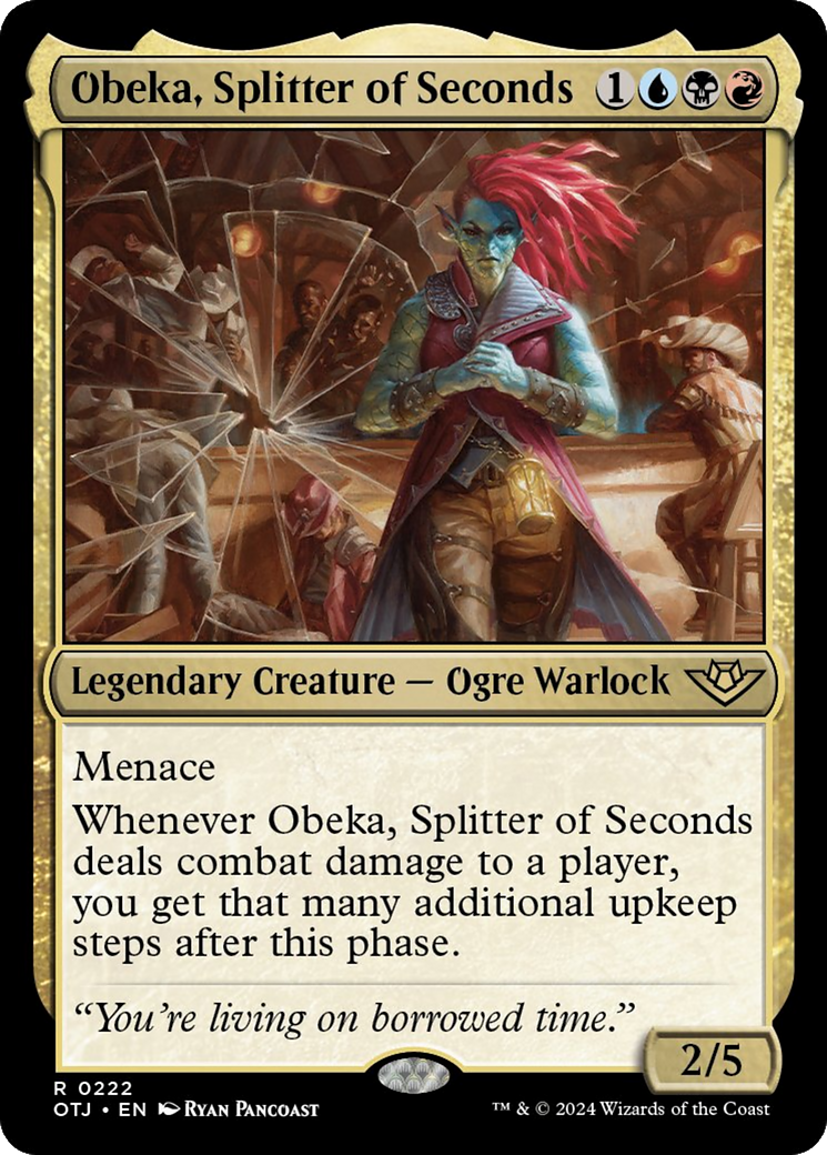 Obeka, Splitter of Seconds [Outlaws of Thunder Junction] | Boutique FDB TCG