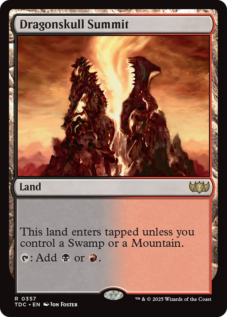 Dragonskull Summit [Tarkir: Dragonstorm Commander] | Boutique FDB TCG