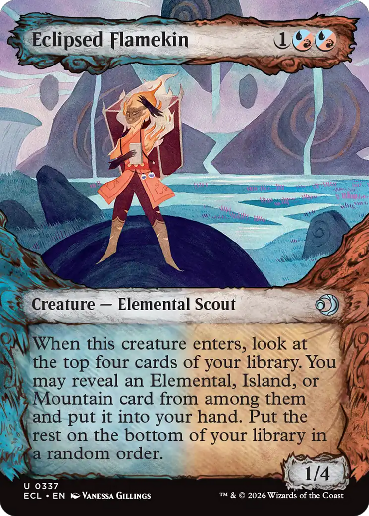 Eclipsed Flamekin (Showcase) [Lorwyn Eclipsed] | Boutique FDB TCG