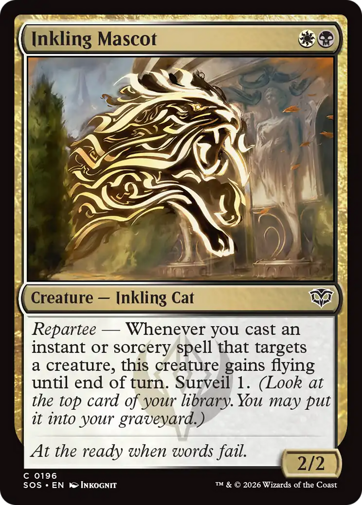 Inkling Mascot [Secrets of Strixhaven] | Boutique FDB TCG