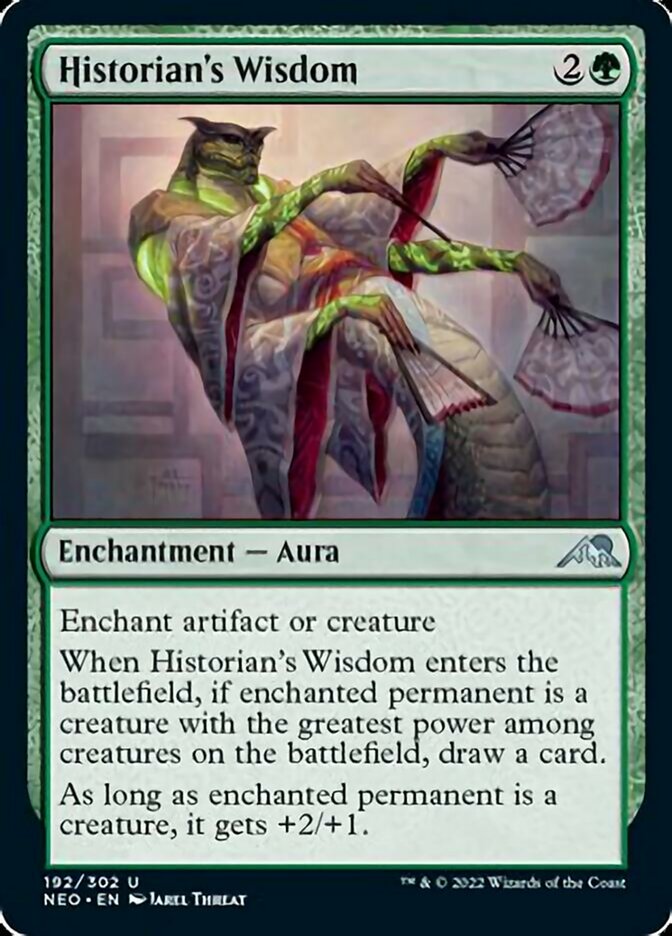 Historian's Wisdom [Kamigawa: Neon Dynasty] | Boutique FDB TCG