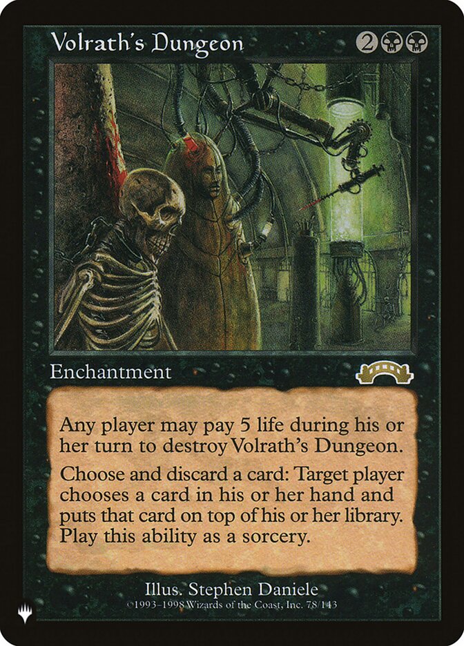 Volrath's Dungeon [The List] | Boutique FDB TCG