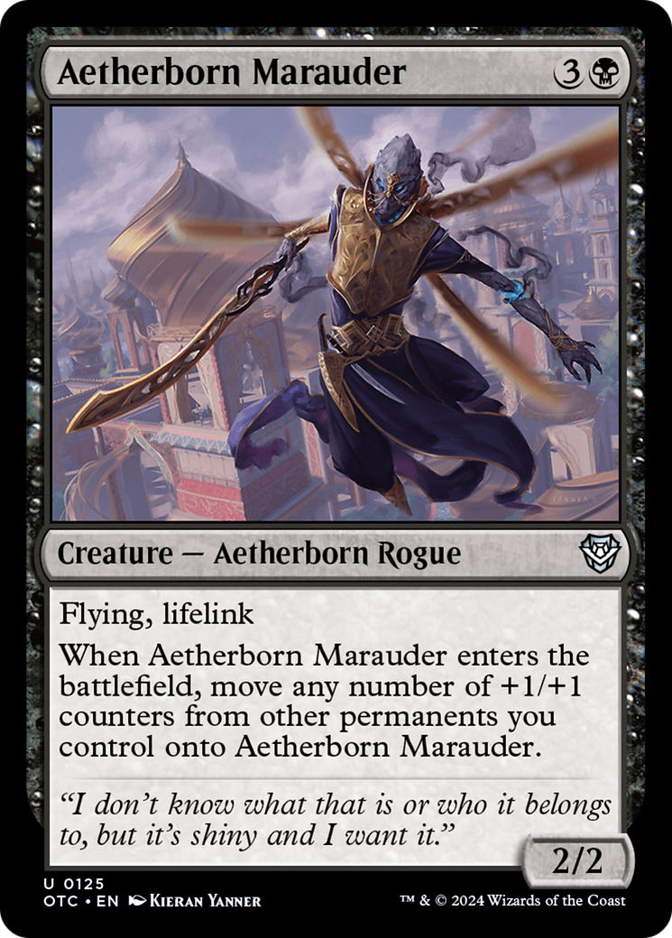 Aetherborn Marauder [Outlaws of Thunder Junction Commander] | Boutique FDB TCG