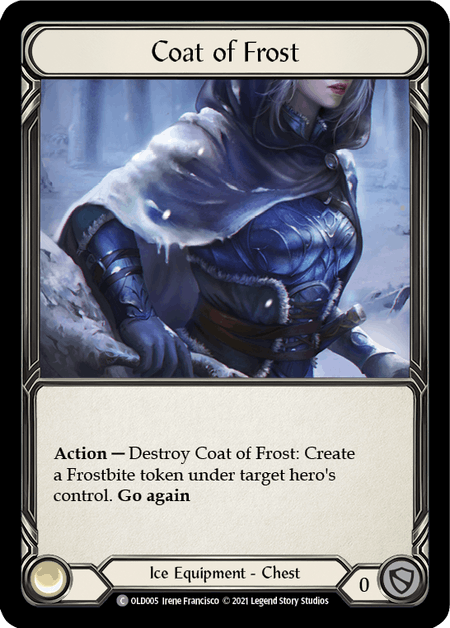 Coat of Frost [OLD005] (Tales of Aria Oldhim Blitz Deck)  1st Edition Normal | Boutique FDB TCG