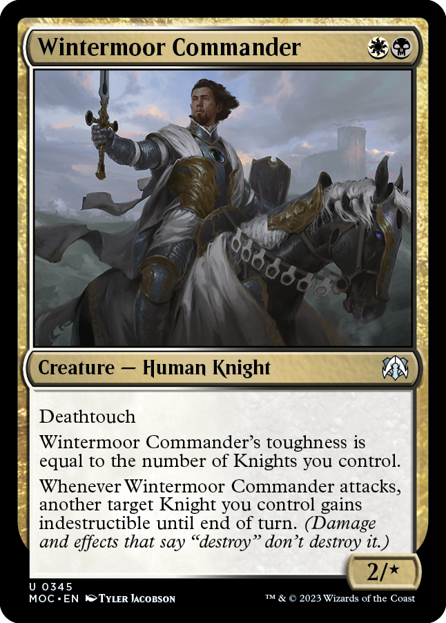 Wintermoor Commander [March of the Machine Commander] | Boutique FDB TCG