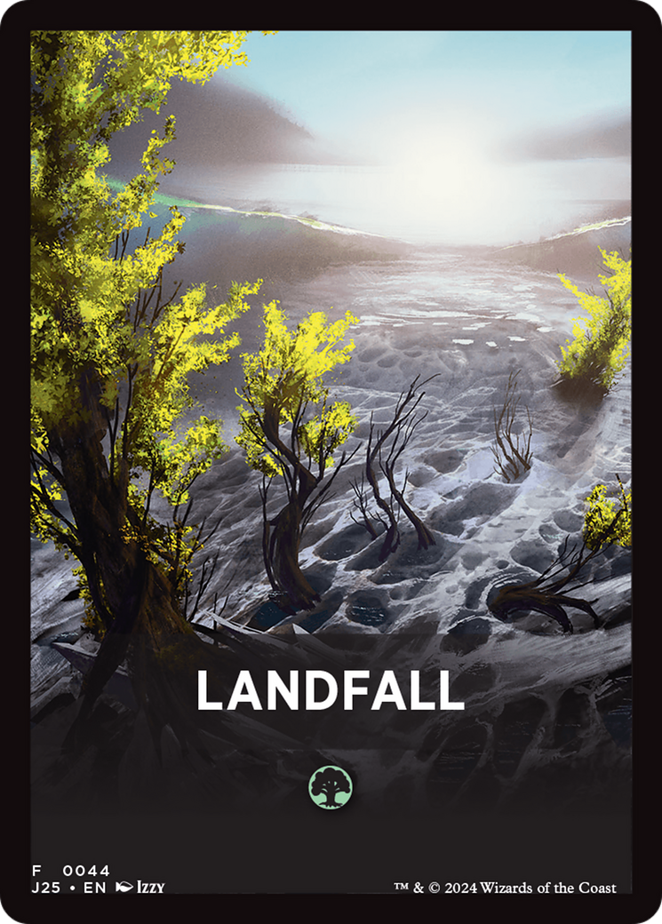 Landfall Theme Card [Foundations Jumpstart Front Cards] | Boutique FDB TCG