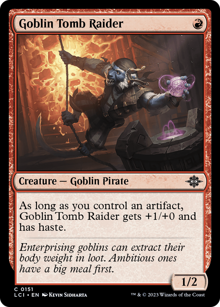 Goblin Tomb Raider [The Lost Caverns of Ixalan] | Boutique FDB TCG