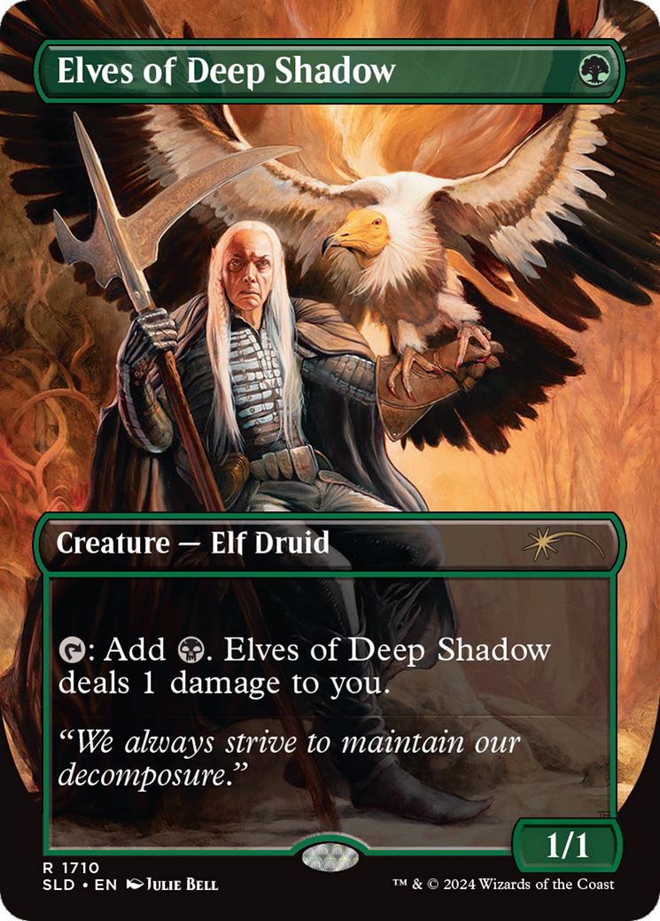 Elves of Deep Shadow (Rainbow Foil) [Secret Lair Drop Series] | Boutique FDB TCG