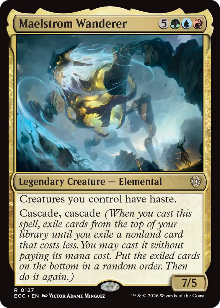 Maelstrom Wanderer [Lorwyn Eclipsed Commander] | Boutique FDB TCG