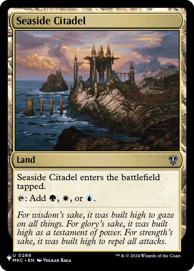 Seaside Citadel (MKC) [The List] | Boutique FDB TCG