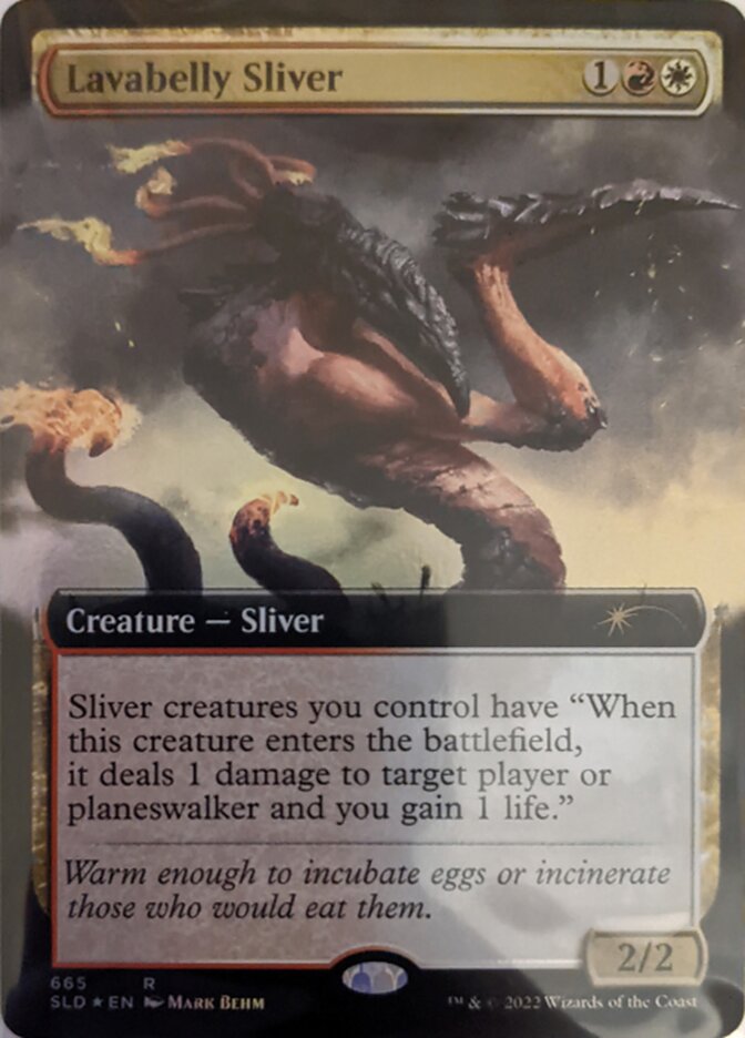 Lavabelly Sliver (Extended Art) [Secret Lair Drop Promos] | Boutique FDB TCG