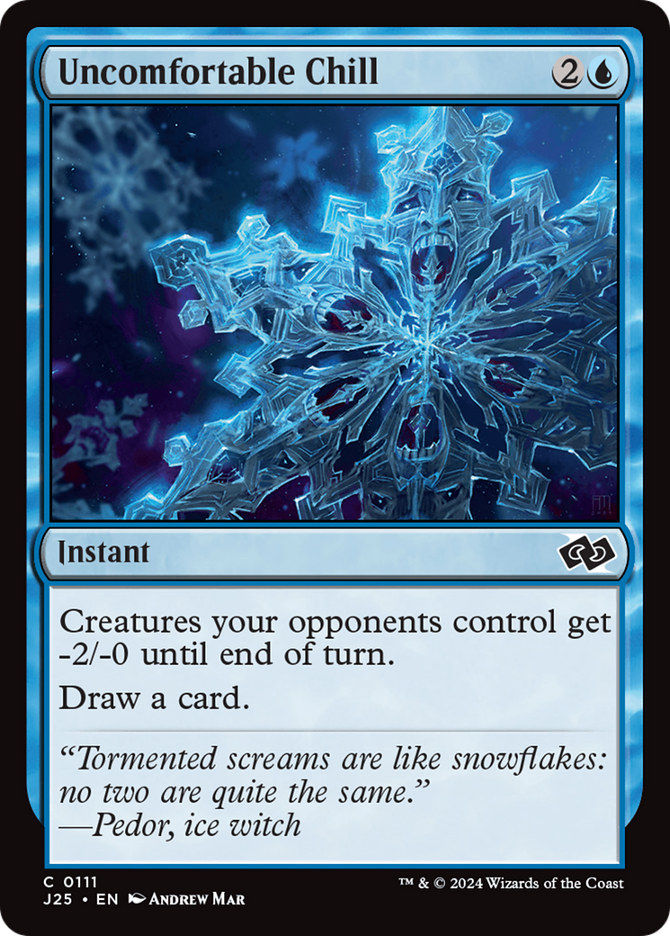 Uncomfortable Chill [Foundations Jumpstart] | Boutique FDB TCG