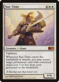 Sun Titan (M11) [Oversize Cards] | Boutique FDB TCG