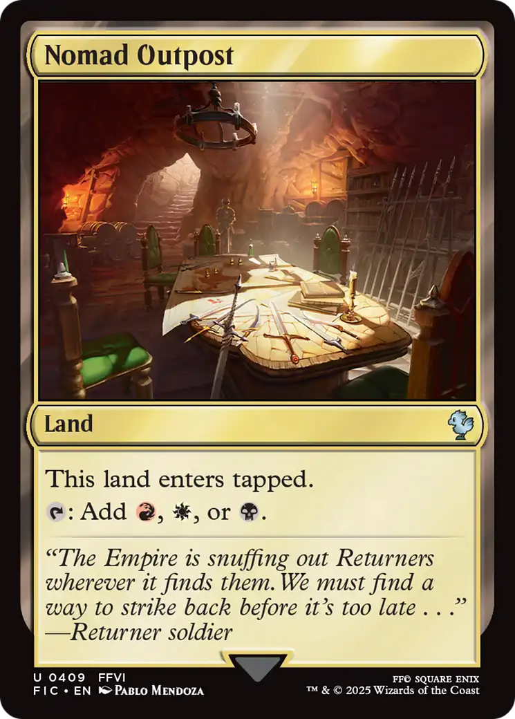 Nomad Outpost [FINAL FANTASY Commander] | Boutique FDB TCG
