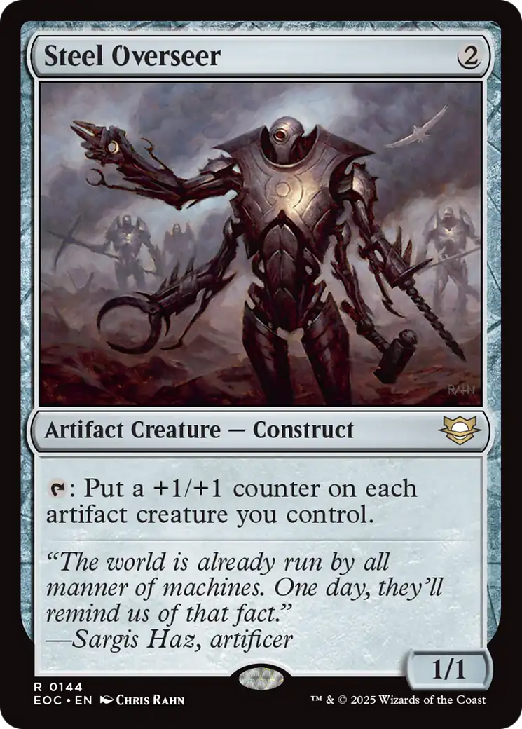 Steel Overseer [Edge of Eternities Commander] | Boutique FDB TCG