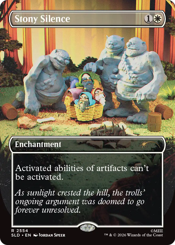 Stony Silence [Secret Lair Drop Series] | Boutique FDB TCG
