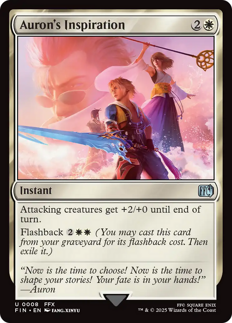 Auron's Inspiration [FINAL FANTASY] | Boutique FDB TCG