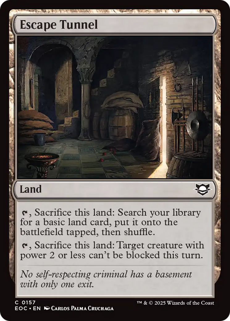 Escape Tunnel [Edge of Eternities Commander] | Boutique FDB TCG