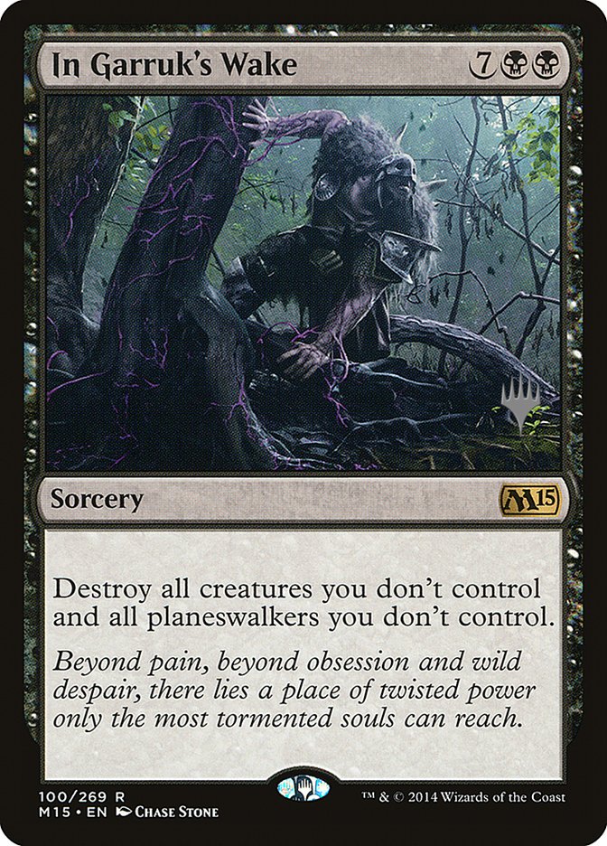In Garruk's Wake (Promo Pack) [Magic 2015 Promos] | Boutique FDB TCG