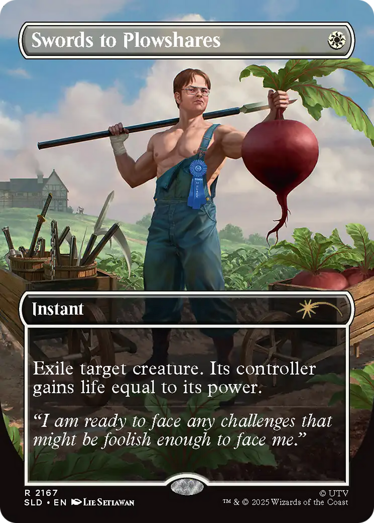Swords to Plowshares (2167) [Secret Lair Drop Series] | Boutique FDB TCG